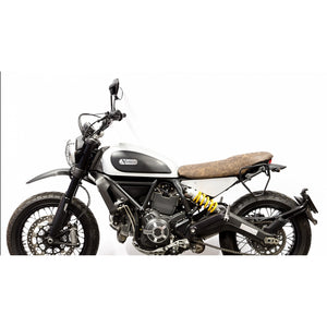 Leather "Essential” Seat for the Ducati Scrambler