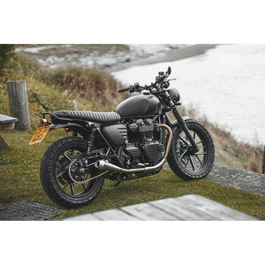 Passenger Grab Rail - Street Twin/Street Scrambler/T100/T120 - Black