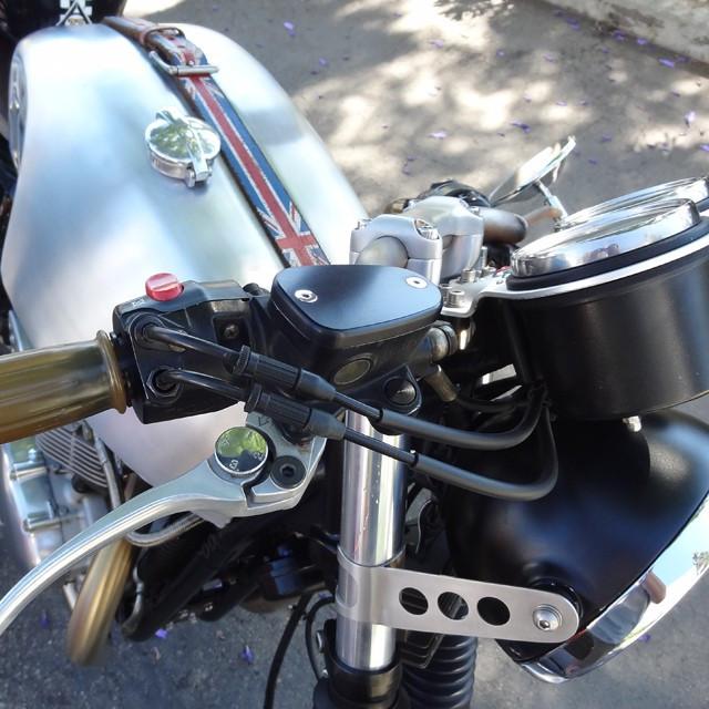 Joker Machine Front Master Cylinder Cover Smooth - Black