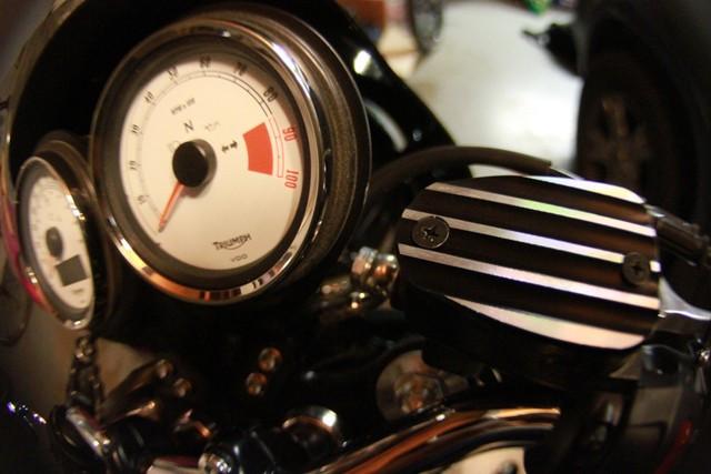 Joker Machine Front Master Cylinder Cover Finned - Black