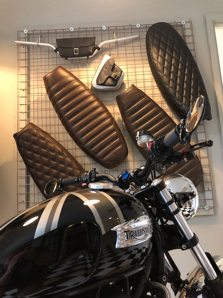 Hand Crafted Leather Seats for Triumph Modern Twin Motorcycles