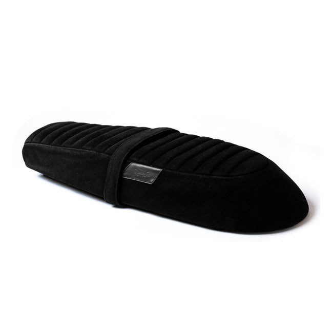Trip Machine Touring Seat Royal Enfield Twins - black suede