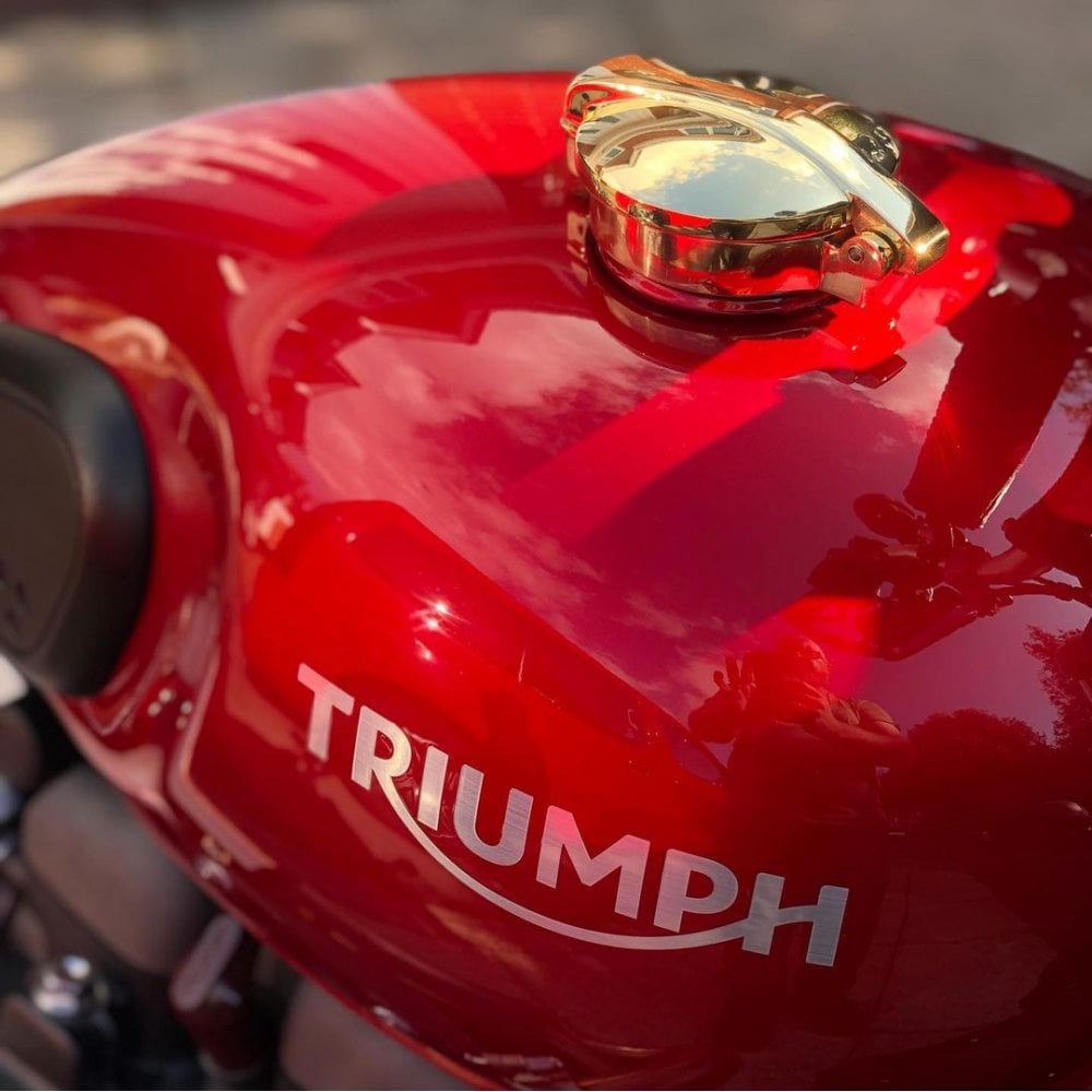 Solid Brass Monza Cap Kit - Limited Run - Vickers Motorcycle Co. - a ...