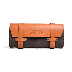 Motone The SCOUT - Leather & Waxed Canvas ToolRoll - Fully Loaded (incl. Tools)