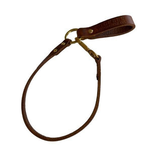Vickers Motorcycle Co. Leather Lanyard