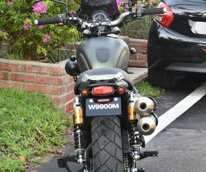 Tail Tidy Kit for Triumph Liquid Cooled Twins - LUCAS style tail light
