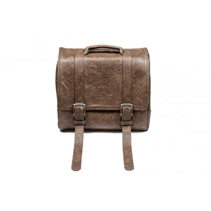 Leather Messenger Bag - Vintage Style - Alo's