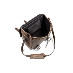 Leather Messenger Bag - Vintage Style - Alo's