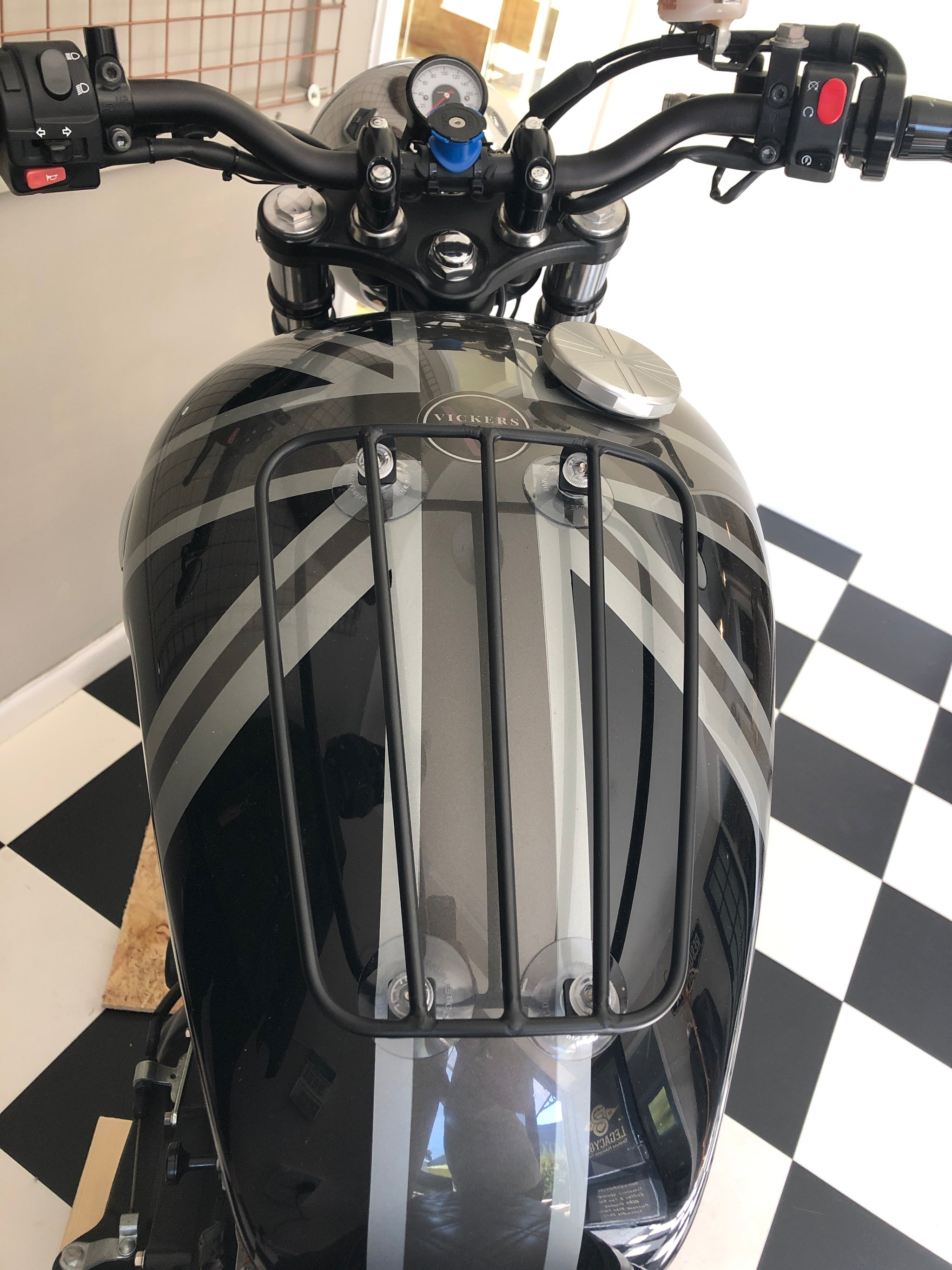 Classic Style Tank Rack - Universal - Polished St. Steel - Vickers ...