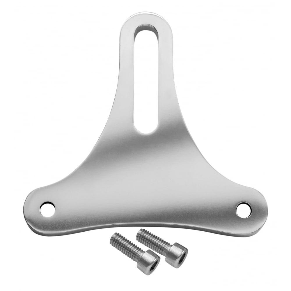 Bates Style Bottom Mount Headlight Bracket - Polish