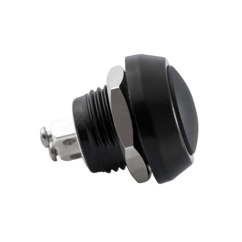 Billet Micro Switch Button - Momentary - M12 - Black - Vickers ...