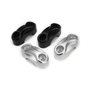 Custom Top Riser Clamps - for 1" Bars - Black
