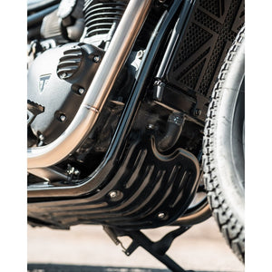 Defender MKII Sump Guard (Bobber) - BLACK