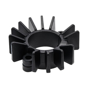 Finned Exhaust Clamps - LC - Black Paint Finish
