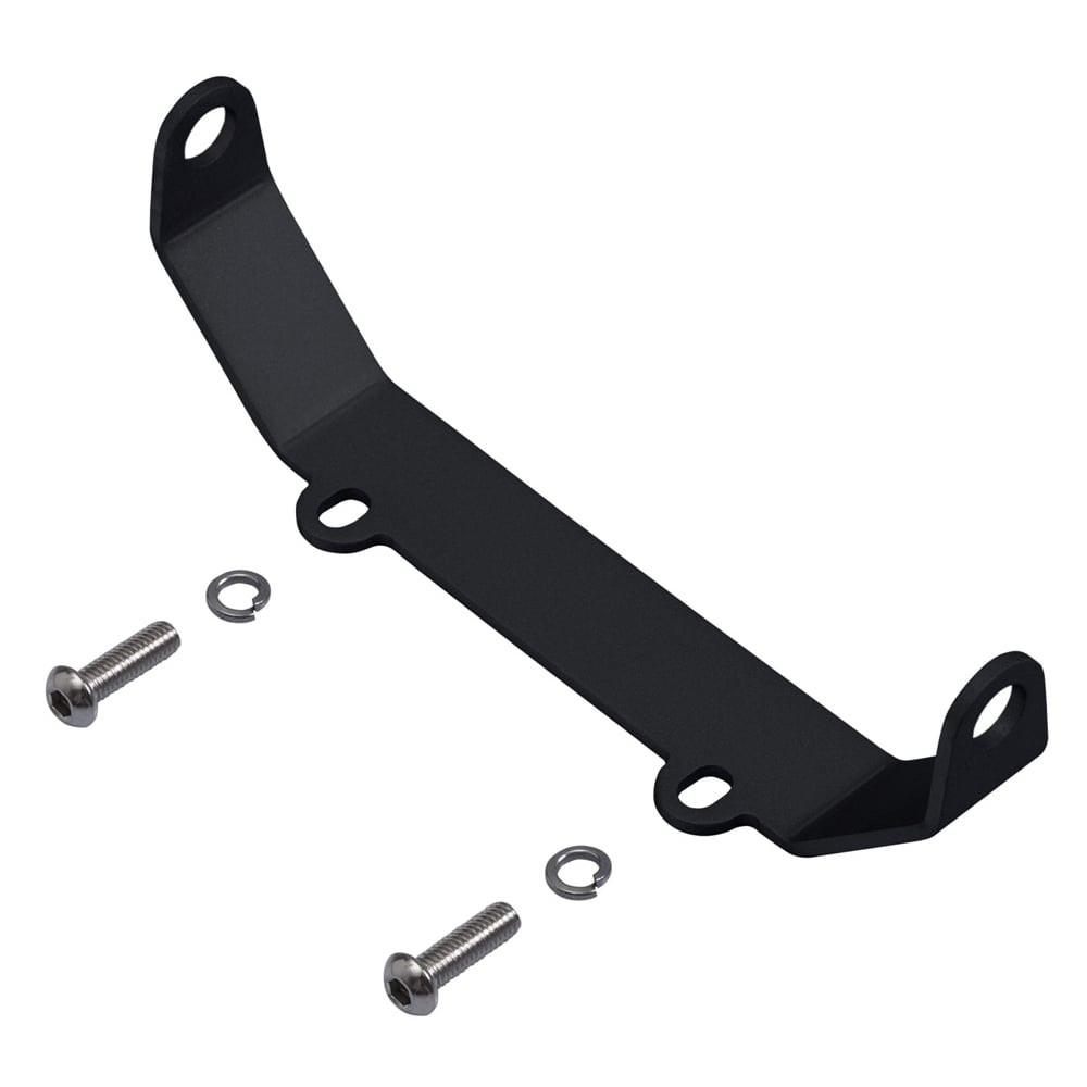 Front Indicator/Turn Signal Relocation Bracket - Black