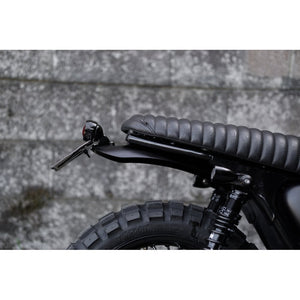 HIGH-TAIL Custom Mudguard Predrilled for Fender Mount Light Kits - Black Anodised - LC