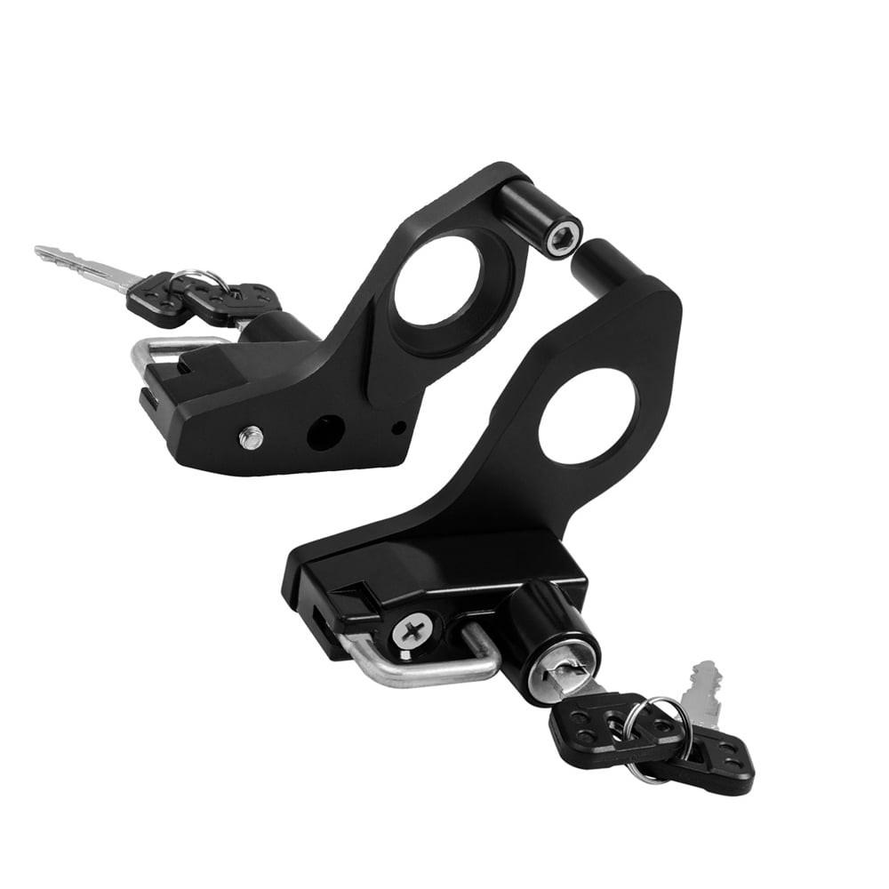 Left+Right Side Shock Mount Helmet Lock Kits