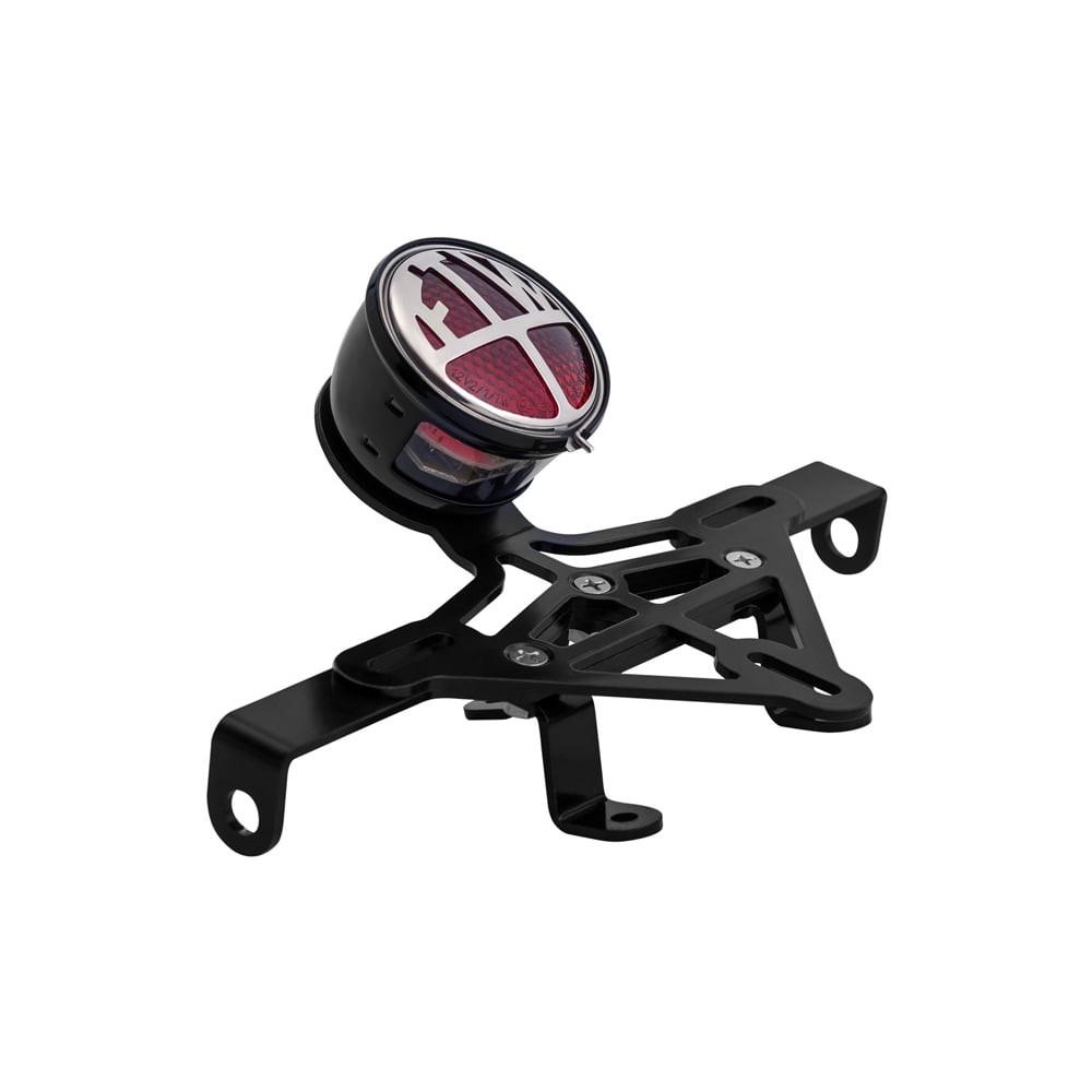 Miller FTW Stop Tail Light - Rear Mudguard Bracket - Indicator Plate - Loom KIT