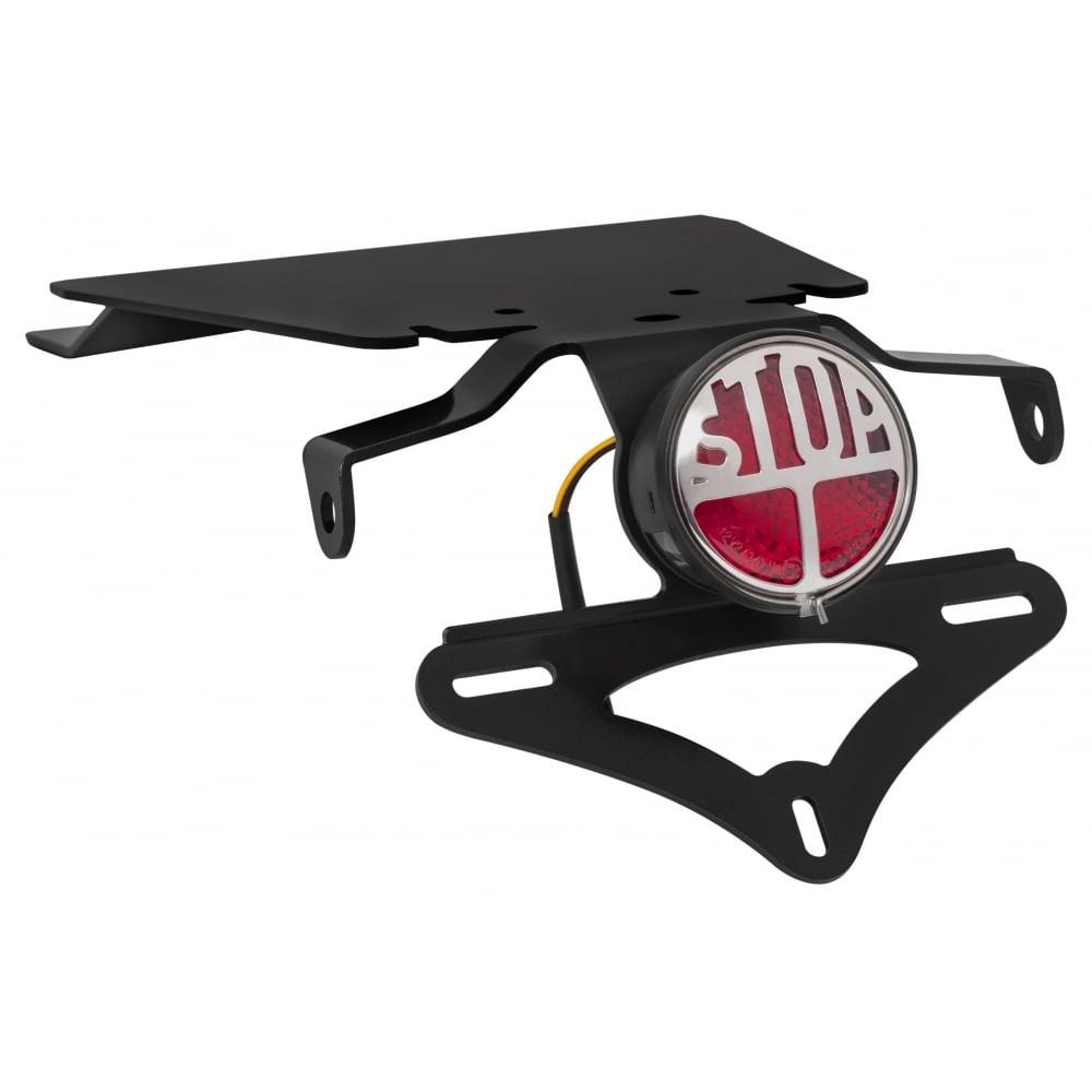 Miller STOP Tail Light - Black - Tail Tidy Plate - Loom - KIT