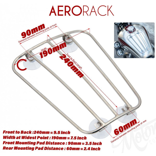 Classic Style Tank Rack - Universal - Black Powder Coated St. Steel ...