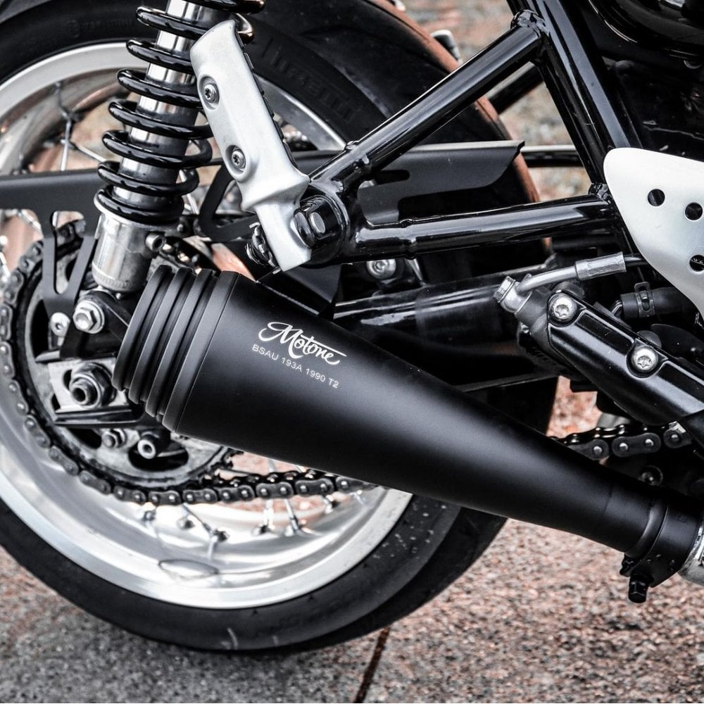 triumph speed twin exhaust