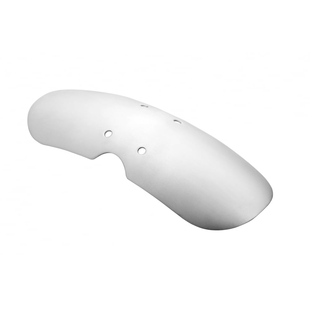 Shorty - Bobbed Front Mudguard/Fender- SE Mag Wheels - Brushed Aluminium