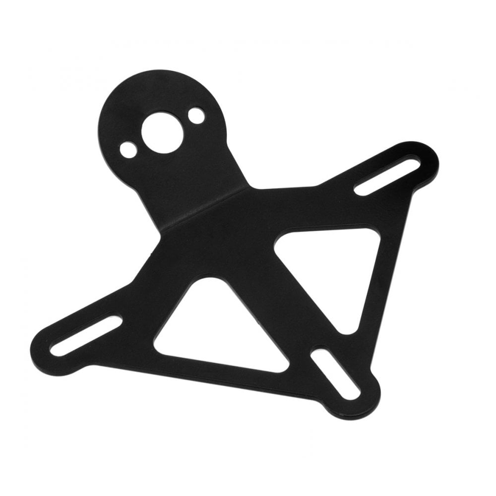 Steel License/Number Plate Bracket for Round Tail Lights