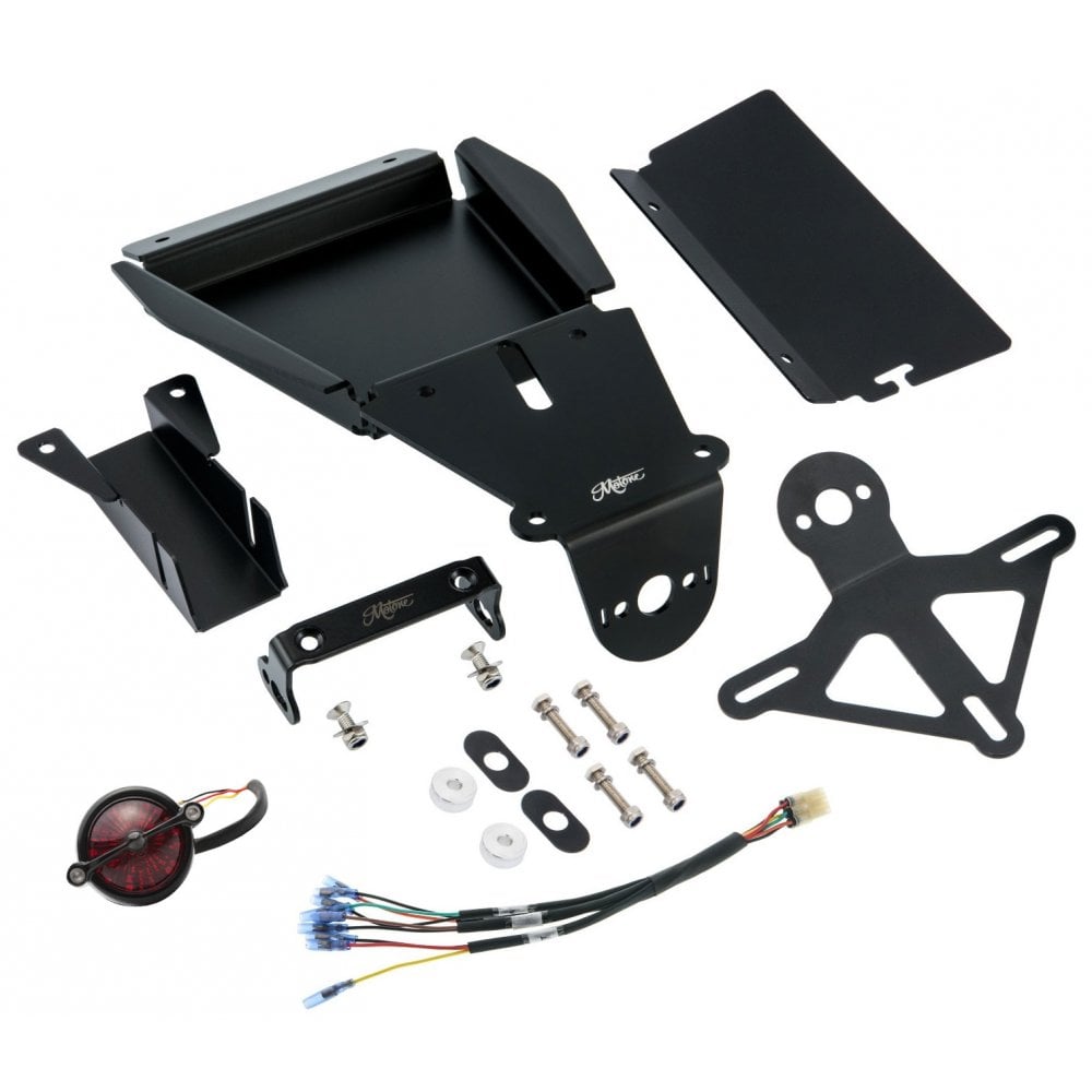 Tail Tidy Kit Street Twin/Street Scrambler/T100/T120 - BEL AIR style Light Black