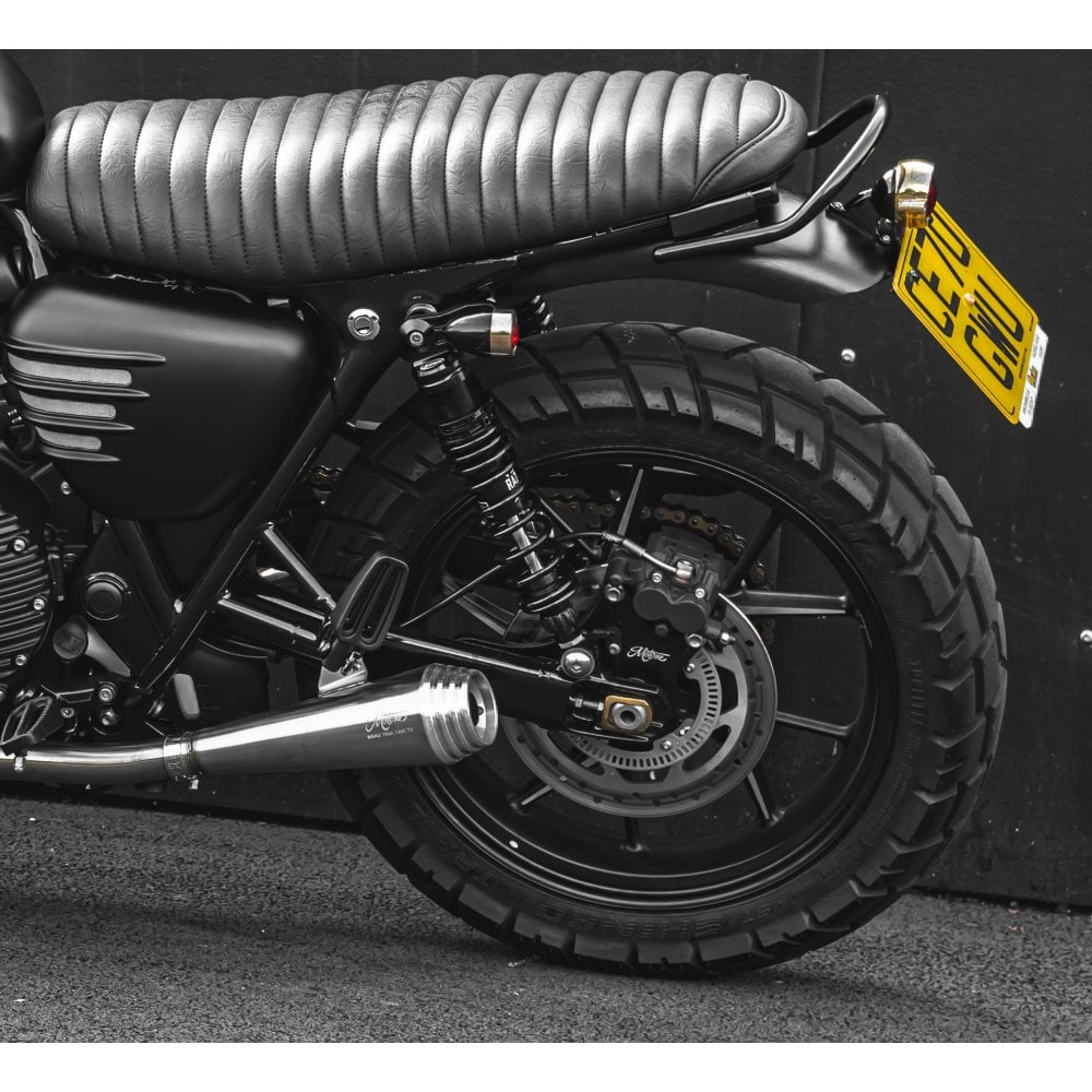 Passenger Grab Rail - Street Twin/Street Scrambler/T100/T120 - Black ...